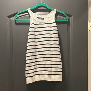 Banana Republic White Knit Top